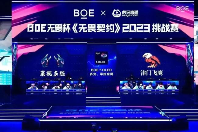 BOE无畏杯《无畏契约》2023挑战赛完美收官 BOE（京东方）与JDG京东电子竞技俱乐部达成品牌合作伙伴关系